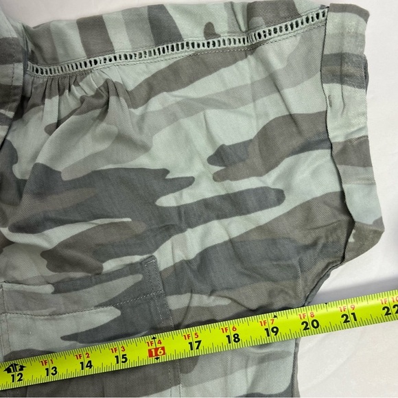 NWT MAURICES Women’s Button Blouse/Top Small Multi Color Camouflage Print Flaw - Picture 13 of 14